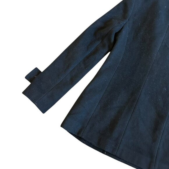 Aritzia T. Babaton Double Breasted Pea Coat Jacket Cashmere Wool Size XXS Womens - Picture 10 of 13
